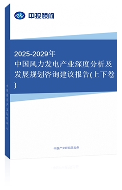 2018-2022年中國風力發(fā)電產(chǎn)業(yè)深度分析及發(fā)展規(guī)劃咨詢建議報告(上下卷)